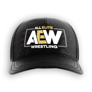 Grab the AEW All Elite Wrestling black hat — adjustable, stylish, and made for fans of AEW Dynamite, Rampage, and Collision.