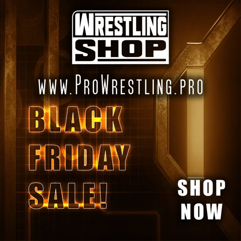 Shop Wrestling Network Black Friday Sale — huge discounts on wrestling shirts, hats, bomber jackets, and winter gear. Shop WWE, AEW, and Attitude Era apparel while supplies last.