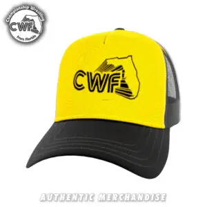 Represent Florida’s legendary wrestling territory with a licensed Championship Wrestling from Florida retro trucker snapback hat.