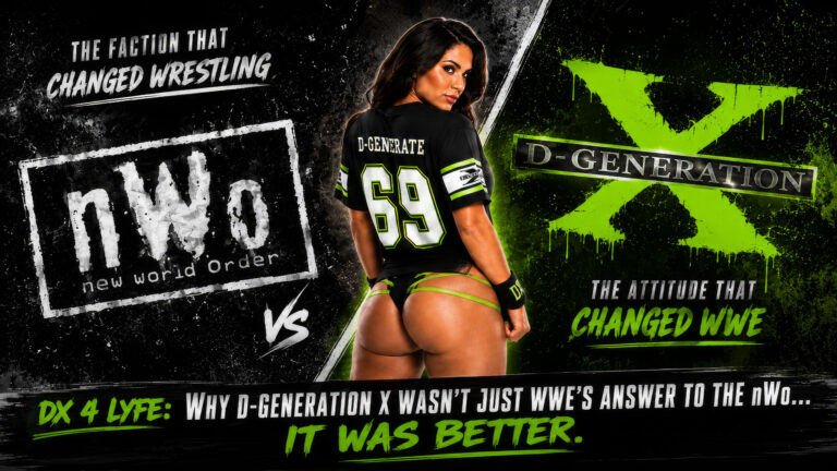 D-Generation X and nWo featured image comparing the two Monday Night War factions